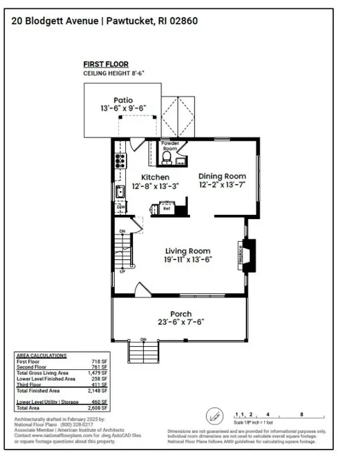 Floorplan - 20 Blodgett Ave, Pawtucket, RI 02860 photo 1 of 4