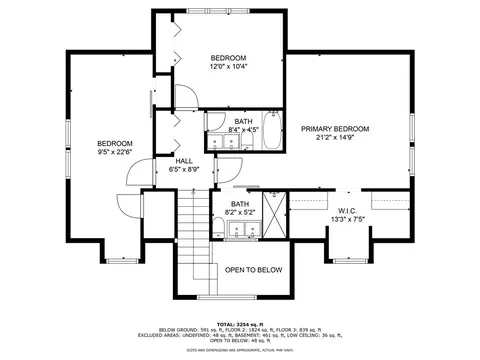 Floorplan - 59 Briarwood Hill Rd, Exeter, RI 02822 photo 2 of 3
