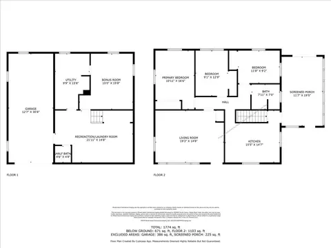 Floorplan - 39 Walton St, Westerly, RI 02891 photo 1 of 3