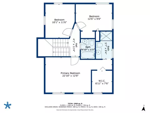 Floorplan - 35 Touisset Rd, Warren, RI 02885 photo 2 of 3