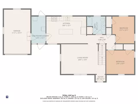 Floorplan - 34 Howard Ave, Pascoag, RI 02859 photo 1 of 3