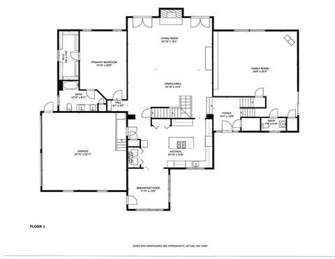 Floorplan - 9 Lancaster Rd, Westerly, RI 02891 photo 1 of 5
