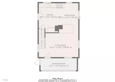 Floorplan - 112 Ottawa Ave, Warwick, RI 02889 photo 1 of 3