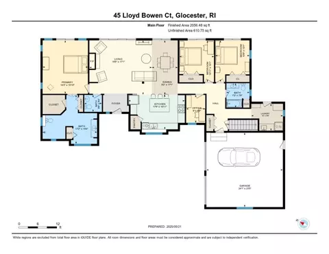 Floorplan - 45 Lloyd Bowen Ct, Glocester, RI 02814 photo 1 of 2