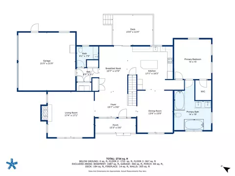 Floorplan - 3 Piezzo Dr, Westerly, RI 02891 photo 2 of 4