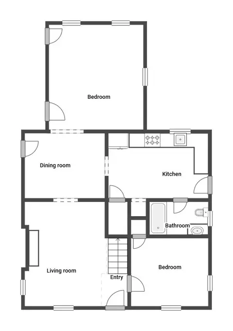 Floorplan - 20 Barker Ave, Warren, RI 02885 photo 2 of 2