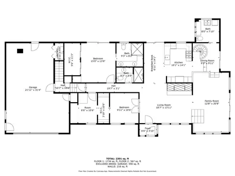 Floorplan - 20 Wagner Rd, Westerly, RI 02891 photo 2 of 3