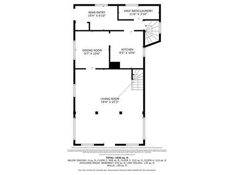 Floorplan - 23 Huron St, Warwick, RI 02889 photo 1 of 3