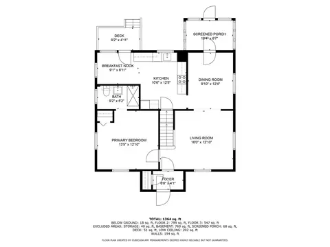 Floorplan - 788 Cass Ave, Woonsocket, RI 02895 photo 3 of 4