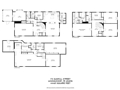 Floorplan - 173 Gaskill St, Woonsocket, RI 02895 photo 1 of 1