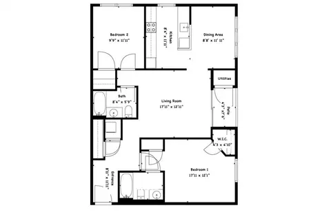 Floorplan - 106 Mill St #102, Woonsocket, RI 02895 photo 1 of 1