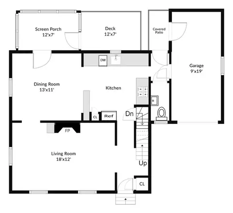 Floorplan - 221 Trinity St, Warwick, RI 02886 photo 1 of 2