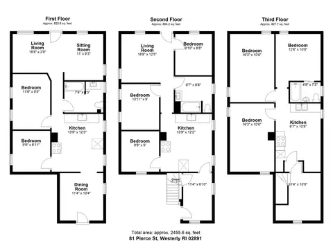 Floorplan - 81 Pierce St, Westerly, RI 02891 photo 1 of 1