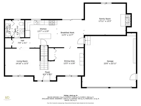 Floorplan - 52 Ginger Trl, Coventry, RI 02816 photo 1 of 4