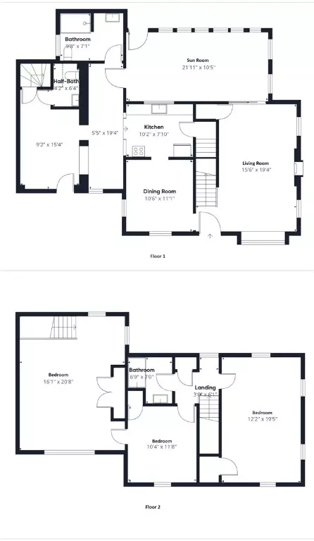 Floorplan - 85 Pilgrim Dr, Warwick, RI 02888 photo 1 of 1