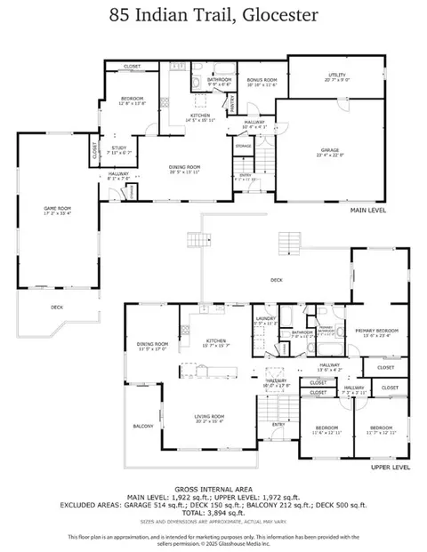 Floorplan - 85 Indian Trl, Glocester, RI 02814 photo 1 of 1
