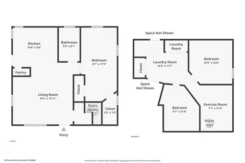 Floorplan - 38 Parade Rd, Warwick, RI 02886 photo 3 of 3