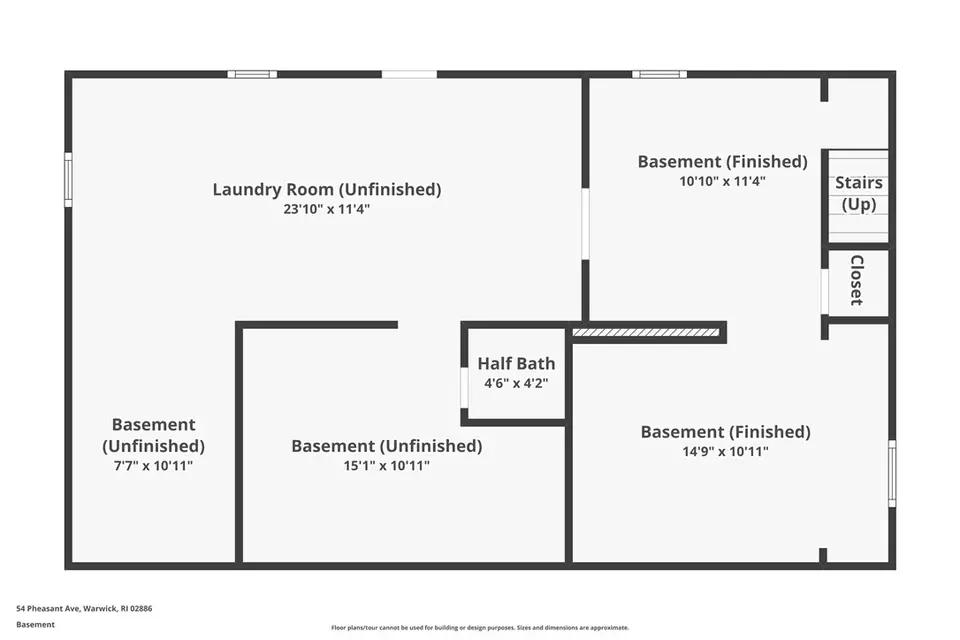 Floorplan - 54 Pheasant Ave, Warwick, RI 02886 photo 1 of 3