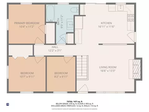 Floorplan - 9 Buffalo Ave, Warren, RI 02885 photo 2 of 3