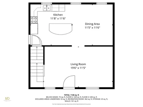 Floorplan - 8 Jackson St, Warwick, RI 02888 photo 1 of 3