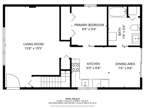 Floorplan - 126 Uncas St, Warwick, RI 02889 photo 1 of 3