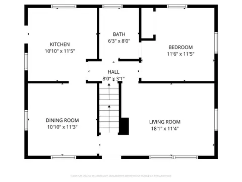 Floorplan - 76 Massachusetts Ave, Warwick, RI 02888 photo 1 of 3