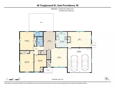 Floorplan - 46 Tanglewood Dr, Riverside, RI 02915 photo 1 of 2