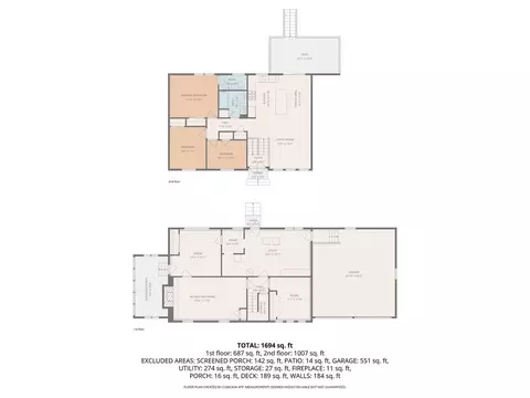 Floorplan - 400 Cole Farm Rd, Warwick, RI 02889 photo 3 of 3