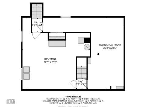 Floorplan - 8 Harris Ave, Warren, RI 02885 photo 2 of 3