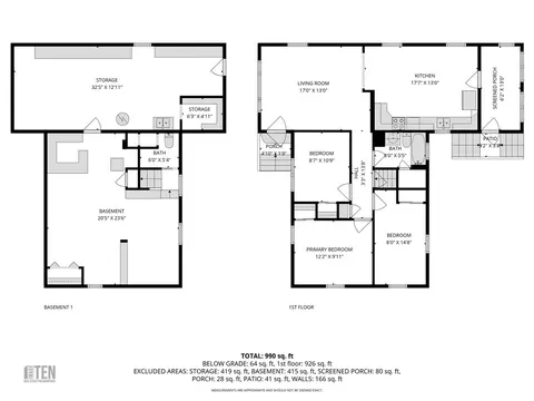 Floorplan - 92 Rockland Ave, Woonsocket, RI 02895 photo 3 of 3
