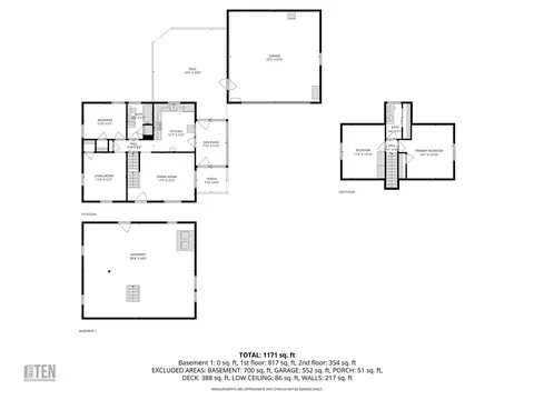 Floorplan - 11 Gladding St, Bristol, RI 02809 photo 3 of 4