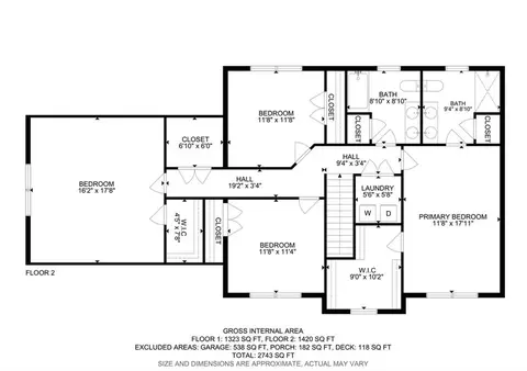 Floorplan - 459 Gazza Rd, Mapleville, RI 02839 photo 1 of 2