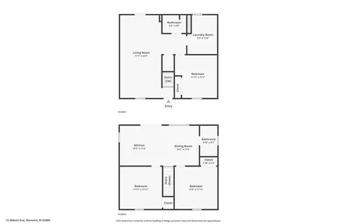 Floorplan - 15 Abbott Ave, Warwick, RI 02886 photo 3 of 3
