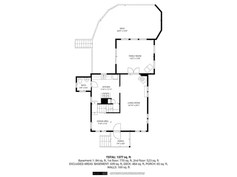 Floorplan - 233 Palace Ave, Warwick, RI 02886 photo 1 of 4