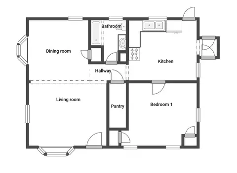 Floorplan - 727 Mendon Rd, Woonsocket, RI 02895 photo 1 of 2