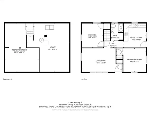 Floorplan - 205 Payton Ave, Warwick, RI 02889 photo 1 of 3