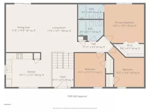 Floorplan - 23 Moss Ln, Coventry, RI 02816 photo 1 of 2