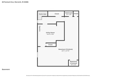 Floorplan - 68 Packard Ave, Warwick, RI 02886 photo 2 of 3