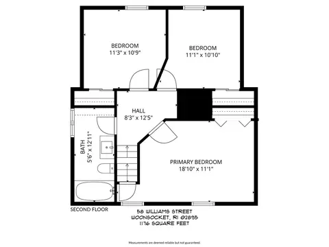 Floorplan - 58 Williams St, Woonsocket, RI 02895 photo 2 of 5