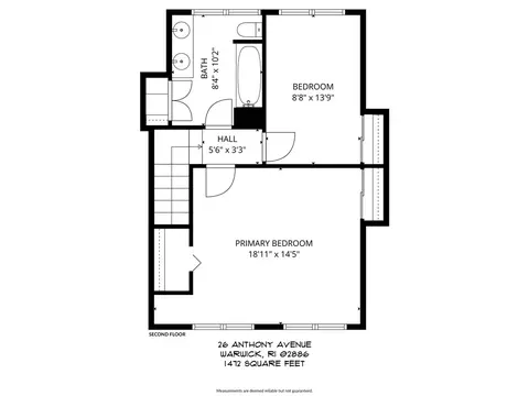 Floorplan - 26 Anthony St, Warwick, RI 02886 photo 2 of 2