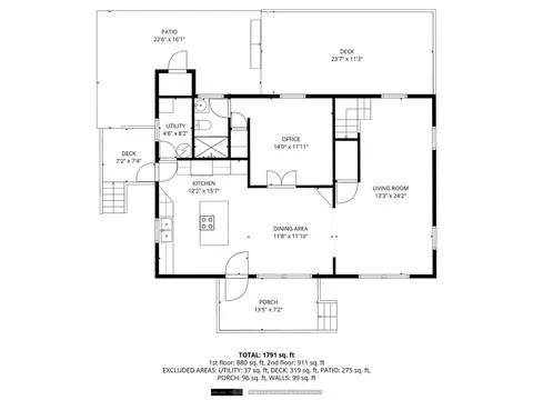 Floorplan - 8 Pasadena Ave, Westerly, RI 02891 photo 1 of 2