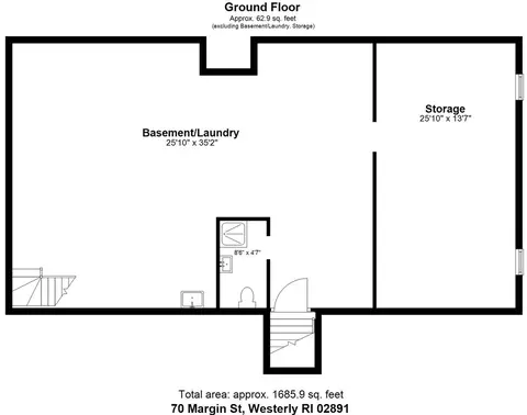 Floorplan - 70 Margin St, Westerly, RI 02891 photo 3 of 3