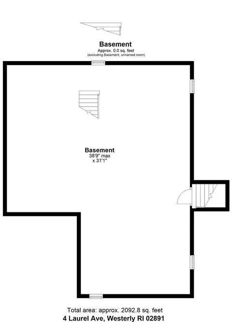 Floorplan - 4 Laurel Ave, Westerly, RI 02891 photo 3 of 4