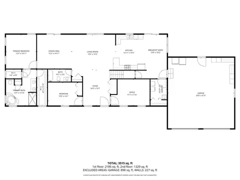 Floorplan - 799 Chestnut Hill Rd, Glocester, RI 02814 photo 3 of 3