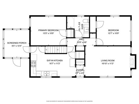 Floorplan - 48 Barker St, Warwick, RI 02888 photo 1 of 3