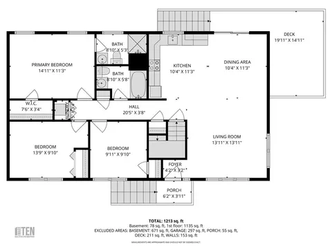 Floorplan - 48 Harris Ave, Warwick, RI 02889 photo 1 of 2
