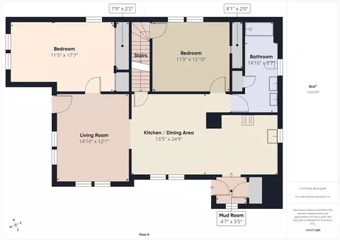 Floorplan - 11 Hall Ave, Warren, RI 02885 photo 1 of 3