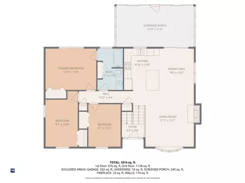 Floorplan - 11 Bourassa Ave, Woonsocket, RI 02895 photo 1 of 2