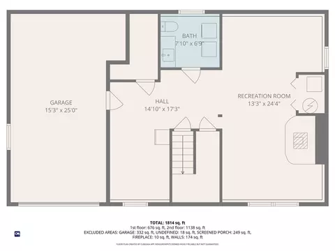 Floorplan - 11 Bourassa Ave, Woonsocket, RI 02895 photo 2 of 2