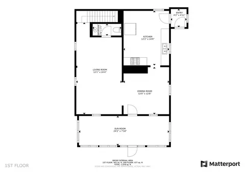 Floorplan - 127 3rd Ave, Woonsocket, RI 02895 photo 1 of 3